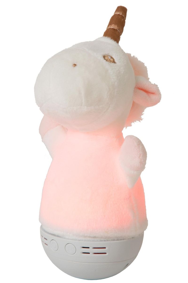 Lucide DOLLY - Stolná lampa pre deti - Batérie - S hudobným prvkom - Biela